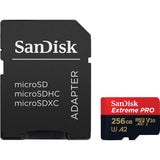 SanDisk 256GB Extreme PRO microSDXC UHS-I CARD with Adapter-Up to 200 MB/s