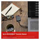 SanDisk Extreme Portable SSD (V3) - 1TB / Up to 2000MB/s / USB-C