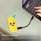 SanDisk Fortnite Portable SSD Peely Edition - 2TB / Up to 800MB/s / USB-C 3.2 Gen 2 / External SSD (Solid State Drive)