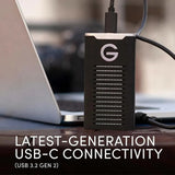 SanDisk Professional 1TB G-Drive Ultra-Rugged & Portable NVMe SSD Up to 1050 MB/s Read, 1000 MB/s Write
