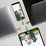 SanDisk Ultra Dual Drive Luxe - 256GB / Up to 400 MB/s / USB 3.2 Gen 1 / Type-C / Gold