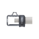 SanDisk Ultra Dual Drive m3.0 - 64GB / Up to 150 MB/s / USB 3.0 / Micro-USB / Black and Silver
