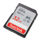 SanDisk Ultra SDHC UHS-I card and SDXC UHS-I card – 32GB/ 120MB/s
