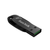 SanDisk Ultra Shift USB Flash Drive - 256GB / USB 3.2 Gen 1 / Up to 100MB/s / Black
