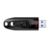 SanDisk Ultra USB 3.0 Flash Drive - 128GB / USB 3.0 / Black