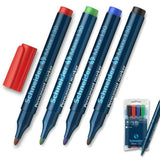 Schneider Max 130 Permanent Marker,Pack Of 4 Colors-Pens-Schneider-Star Light Kuwait