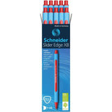 Schneider Slider Edge Xb Ballpoint Pen Blue Box Of 10 Pens-Pens-Schneider-Red-Star Light Kuwait