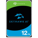 Seagate 12TB SkyHawk AI Surveillance HDD 3.5″ SATA III Internal Hard Drive, 7200rpm