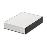 Seagate One Touch Portable Hard Drive with Password Protection - 5TB HDD / USB 3.0 / Silver