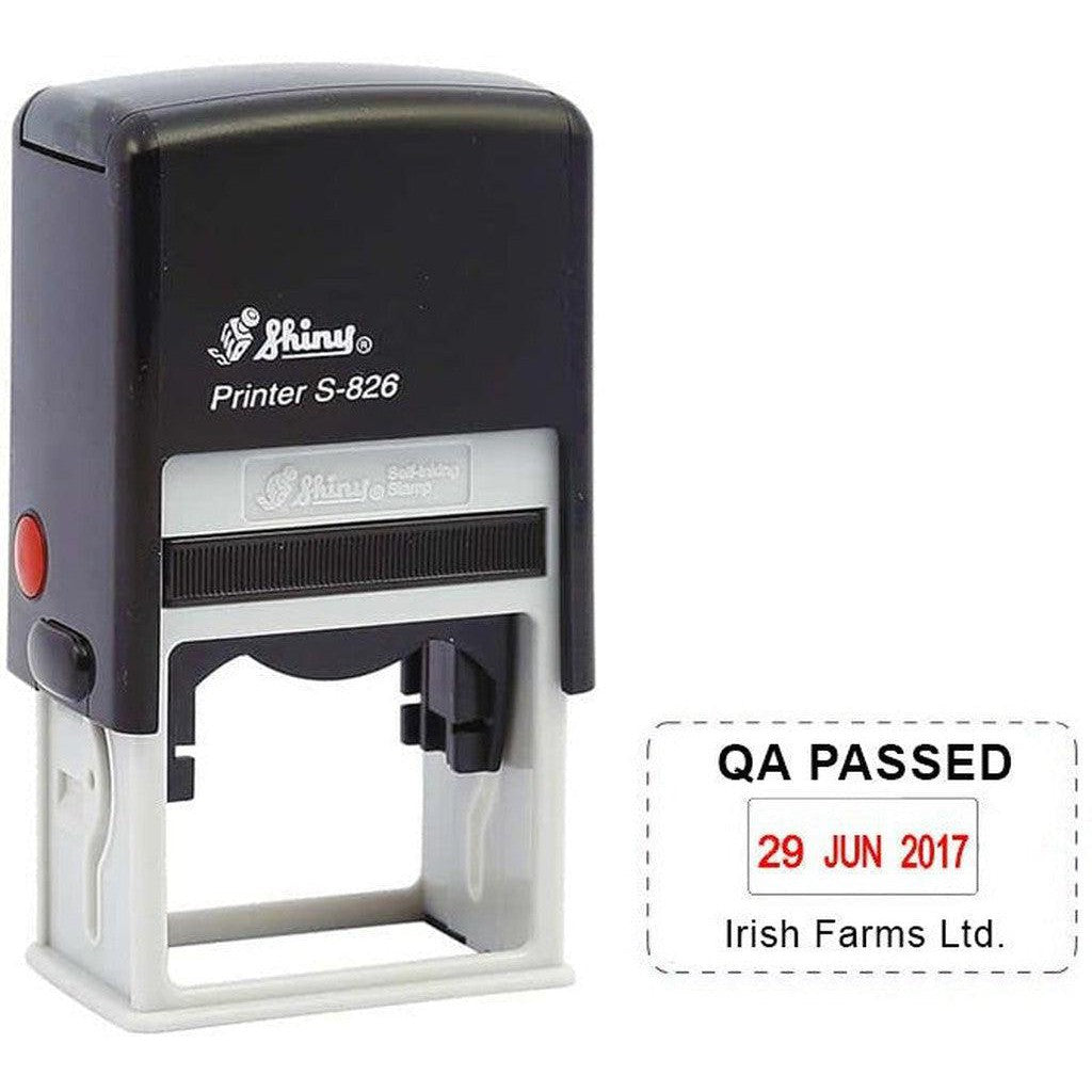 Self Inking Date Stamp With Name (Optional)-Stamps-Other-Star Light Kuwait