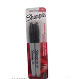 Sharpie Black Marker Pack 2 Pcs