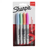 Sharpie Fine Point Permanent Markers 4 Colors Bright