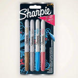Sharpie Markers Metallic Set 4 Colors