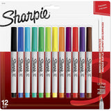 Sharpie Ultra Fine Permanent Markers 12 Colors