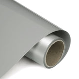 Silver PVC Heat Transfer Vinyl Sticker Roll – 51cm x 1m