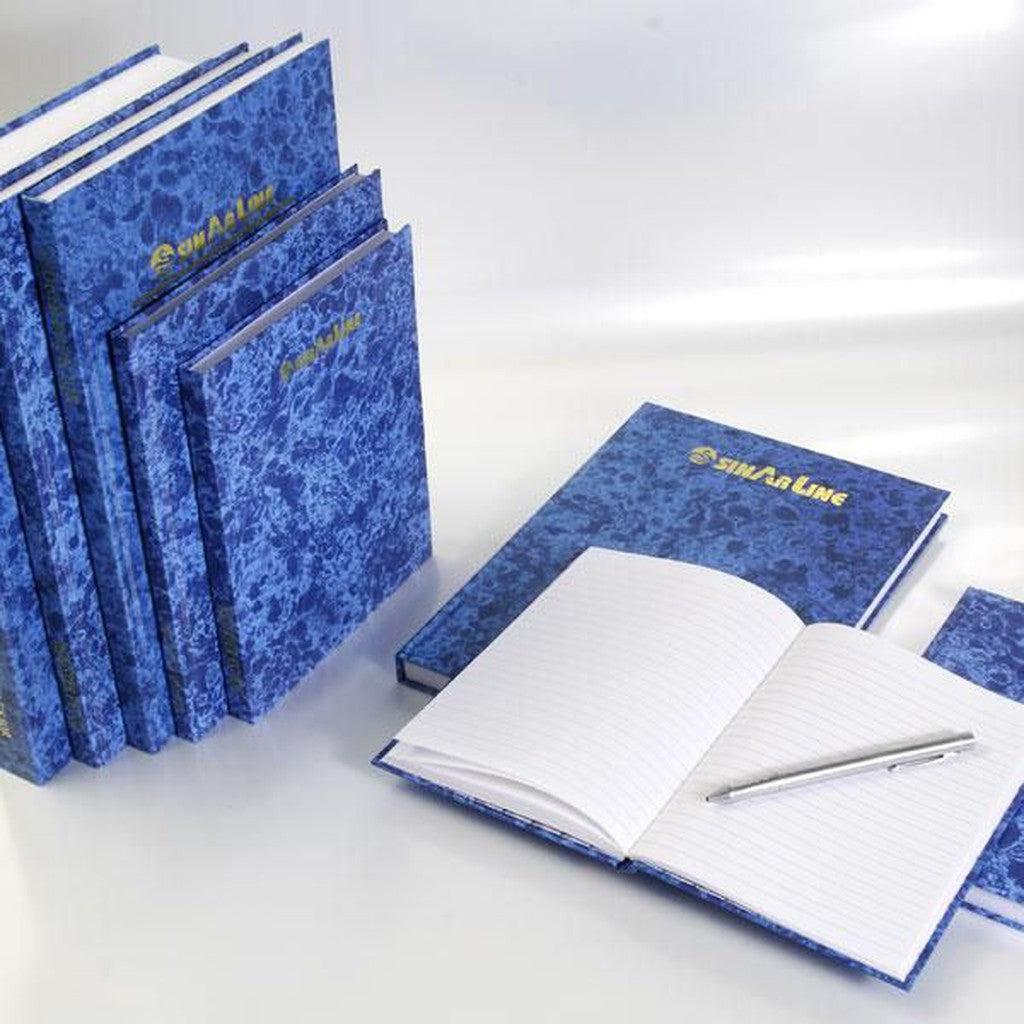 Sinarline Record Book A6 Blue Hb02082-School Supplies-SinarLine-Star Light Kuwait
