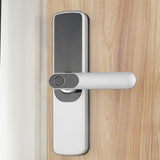 Smart Door Lock Wooden-pvc Door TTLock - Silver-X1-TT