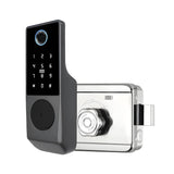 Smart Door Lock for Exterior Fence TTLock Silver-ED2-2