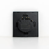 Smart Light Switch 2 Gang WiFi - Black