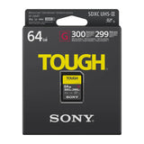 Sony SF-G64T/T1 64GB TOUGH Series UHS-II SDXC Memory Card