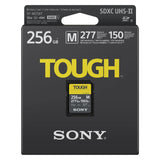 بطاقة ذاكرة سوني SF-M256/T2 سعة 256 جيجابايت من سلسلة TOUGH UHS-II SDXC