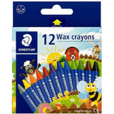 Staedtler 12 Wax Crayons-Drawing And Coloring-Staedtler-Star Light Kuwait