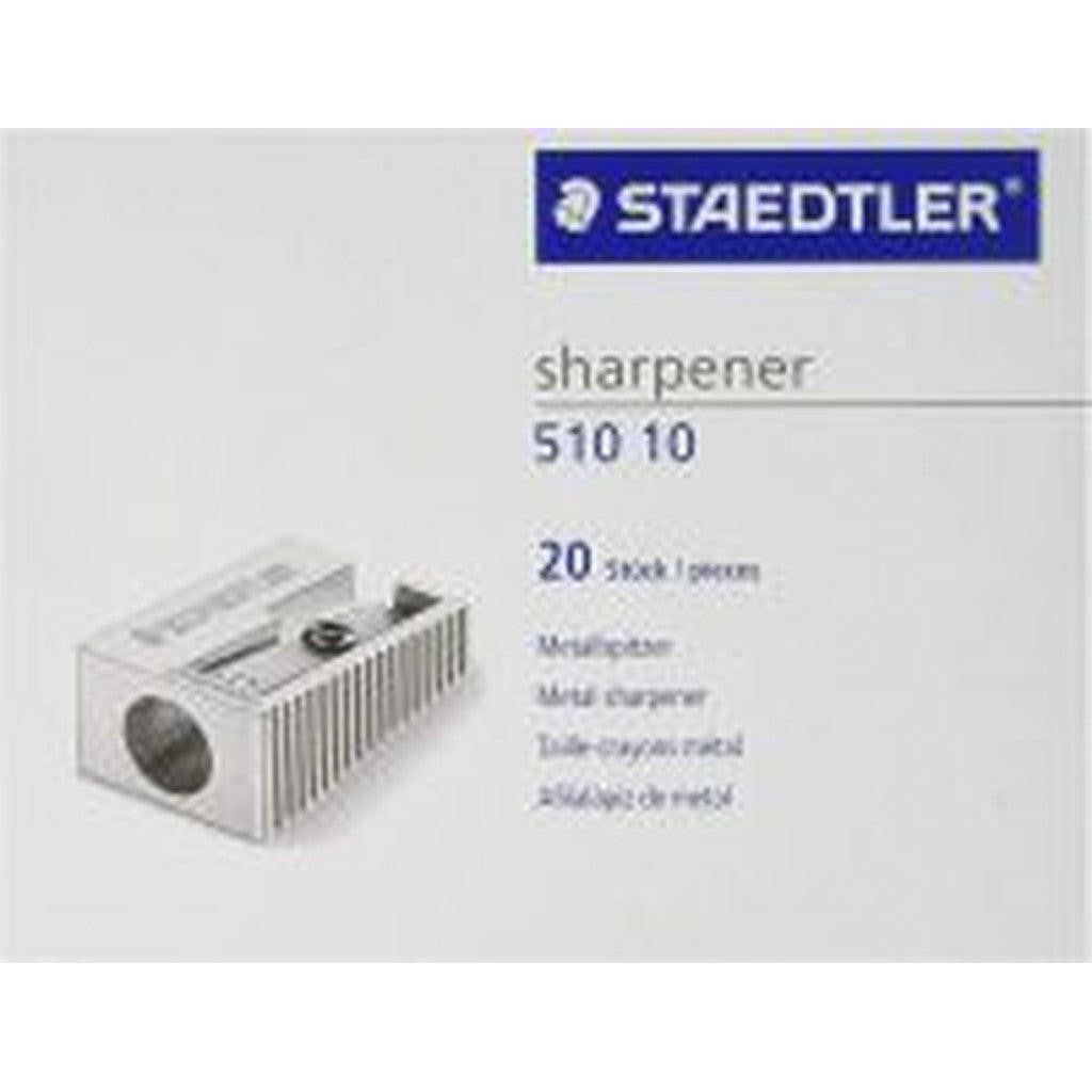 Staedtler 51010 Metal Single Hole Sharpener0Pcs/Box-Pencils-Staedtler-Box-Star Light Kuwait