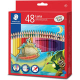 Staedtler Luna Colored Pencils 48 Colors-Drawing And Coloring-Staedtler-Star Light Kuwait