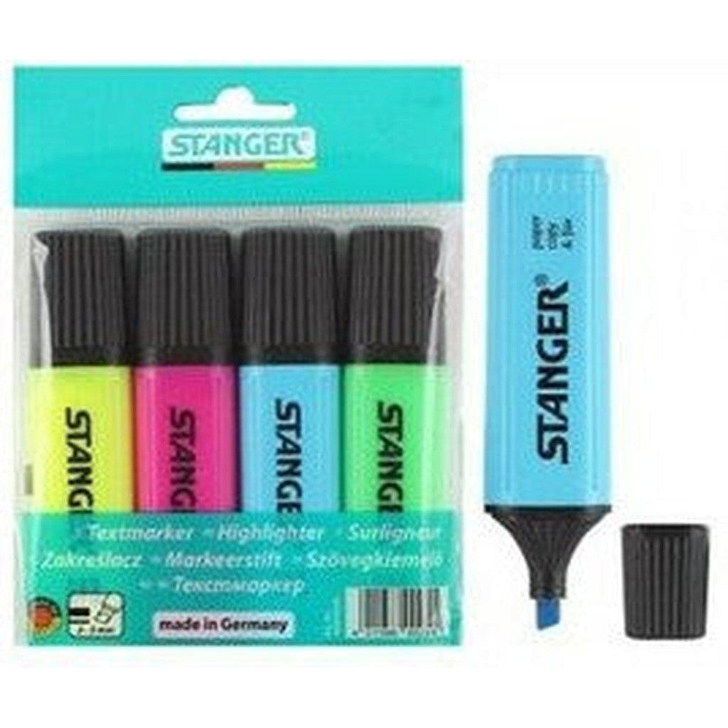 Stanger Highlighter Set 4 Pc Set-Pens-Other-Star Light Kuwait