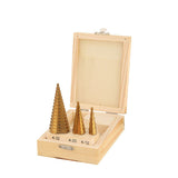 Step Drill Bit / Unibit set - 3 pcs