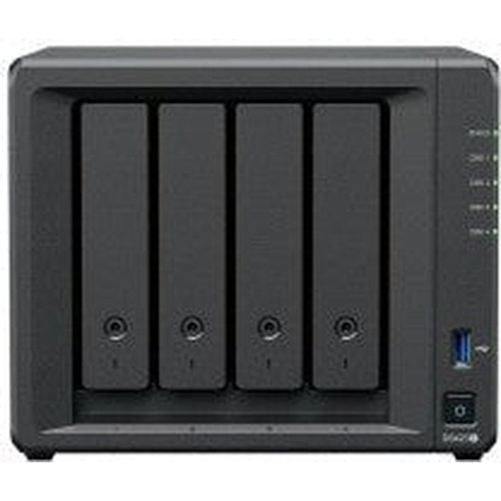 Synology Diskstation Ds423+ - Sata - 4-Bays - Usb - Lan - (Diskless)-Network Attached Storage-Synology-Star Light Kuwait