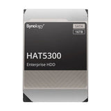 قرص صلب Synology HAT5300 - سعة 16 تيرابايت / 3.5 بوصة / SATA-III / 7200 دورة في الدقيقة / ذاكرة تخزين مؤقتة 512 ميجابايت