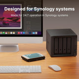 Synology Plus Series HAT3310 Hard Drive - 12TB / 3.5-inch / SATA-III / 7200 RPM / 281MB Buffer
