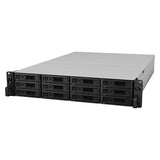 Synology RackStation RS3621xs+ - 144TB / 8x18TB / SATA / 12-Bays / USB / LAN / Rack (2U)