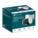 TP-LINK VIGI C540V VIGI 4MP Outdoor Full-Color Dual-Lens Varifocal Pan Tilt Network Camera