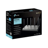 TP-Link Archer BE400 BE6500 Dual-Band Wi-Fi 7 Router, 2.5G