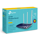 TP-Link Archer C20 AC750 Dual Band Router - 733 Mbps / WAN / LAN