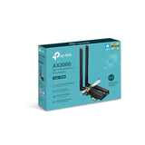 TP-Link (Archer TX50E) AX3000 Wi-Fi 6 Bluetooth 5.0 PCIe Adapter - 5GHz (2402 Mbps) / PCIe Adapter
