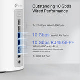 TP-Link Deco BE85 BE19000 Tri-Band Whole Home Mesh WiFi 7 System, 2-Pack