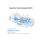 TP-Link Deco X50-Outdoor (AX3000) Outdoor Whole Home Mesh Wi-Fi 6 Unit - 5GHz (2402 Mbps) / Gigabit Ports