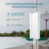 TP-Link EAP610-Outdoor (AX1800) Outdoor WiFi 6 Access Point - 5GHz (1201 Mbps) / Gigabit LAN