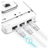 نقطة وصول واي فاي 6 من تي بي-لينك EAP615-Wall (AX1800) مثبتة على الحائط - 5 جيجاهرتز (1201 ميجابت في الثانية) / شبكة محلية جيجابت