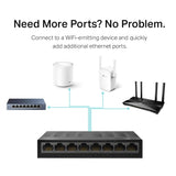 محول سطح المكتب TP-Link LS1008G ذو 8 منافذ جيجابت
