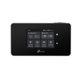 TP-Link M8550 5G WiFi 6E Tri-Band AXE3600 Gigabit WAN/LAN Port Touch Screen Mobile Router, 64 Devices