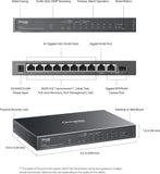 TP-Link Omada ES210GMP 10-Port Gigabit Easy Managed PoE+ Switch
