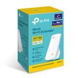 TP-Link (RE200) AC750 Wi-Fi Range Extender - 5GHz (433Mbps) / LAN