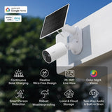 كاميرا أمان لاسلكية ذكية من تي بي لينك ولوحة شمسية Tapo C410KIT