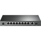 مفتاح سطح المكتب TP-Link SG1210P ذو 10 منافذ جيجابت مع 8 منافذ PoE+