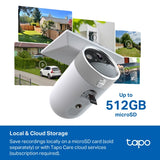 TP-Link Tapo C465 Battery-Powered Security Camera with Built-In Solar Panel 4K