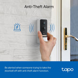 TP-Link Tapo D230S1 Smart Battery Video Doorbell Kit 2K 5MP Live View